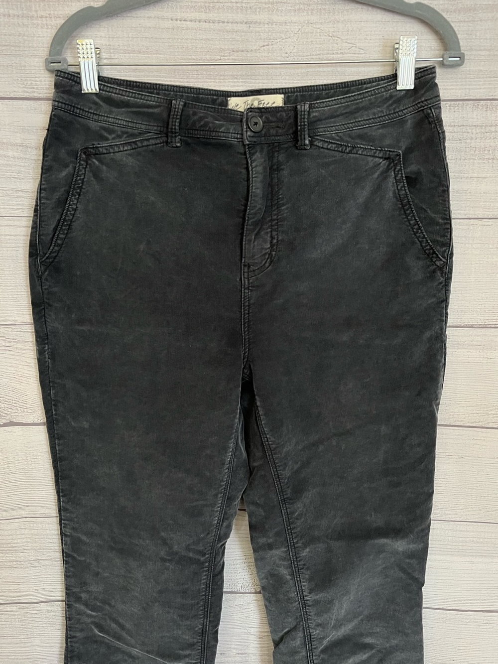 We The Free | Corduroy High-Rise Straight Leg Pants - Picture 4 of 9